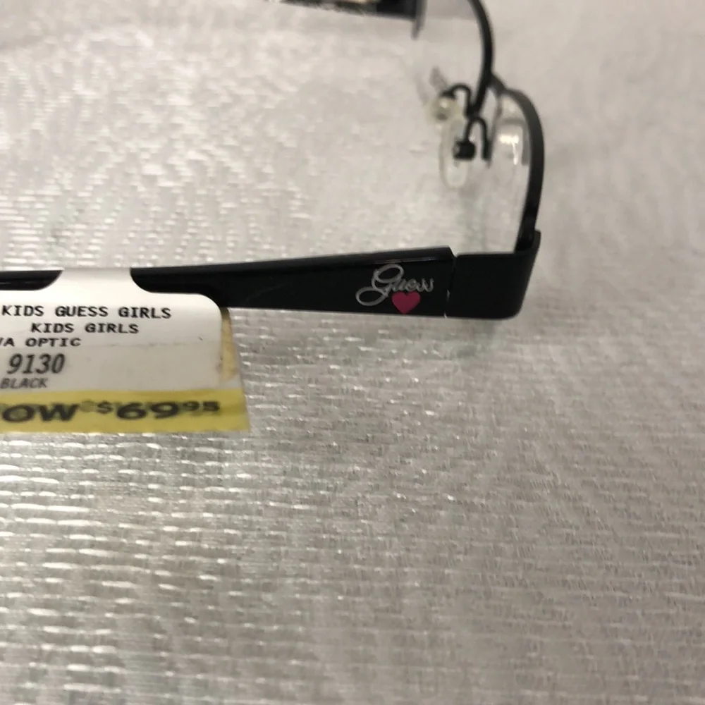 Guess girls viva optic Gu 9130 black eyeglasses frames